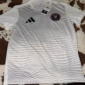 Adidas White Inter Miami CF Soccer Jersey